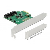 DeLOCK 90392 carte et adaptateur d'interfaces Interne SATA, Carte RAID PCIe, SATA, PCIe 2.0, 0, 1