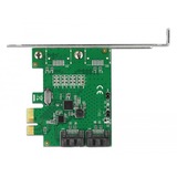 DeLOCK 90392 carte et adaptateur d'interfaces Interne SATA, Carte RAID PCIe, SATA, PCIe 2.0, 0, 1