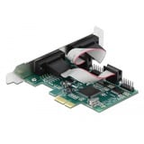 DeLOCK Carte PCI Express vers 4 x série RS-232, Carte d'interface 