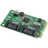 DeLOCK MiniPCIe I/O PCIe 2xSATA 6Gb/s, Contrôleur 