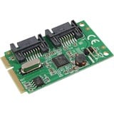 DeLOCK MiniPCIe I/O PCIe 2xSATA 6Gb/s, Contrôleur 