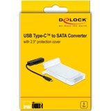 DeLOCK USB-C > SATA Converter, Convertisseur Noir, 0,15 mètres