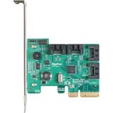 HighPoint RocketRAID 640L carte et adaptateur d'interfaces Interne SATA, Serial ATA-Controller PCIe, SATA, PC, 6 Gbit/s, 0, 1, 5, 10, 50, JBOD, 5 - 55 °C, Vente au détail