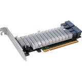 HighPoint SSD7120 contrôleur RAID PCI Express x8 3.0 8 Gbit/s, Carte RAID PCI Express 3.0, SATA, PCI Express x8, 0, 1, 1+0, JBOD, 8 Gbit/s, Low Profile MD2 Card, CLI, API package