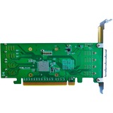 HighPoint SSD7184 contrôleur RAID PCI Express x8 8 Gbit/s, Carte RAID PCI Express 3.0, SATA, PCI Express x8, 0, 1, 1+0, 8 Gbit/s, Low Profile MD2 Card, CLI, API package