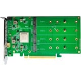 HighPoint SSD7505 disque SSD M.2 32768 Go PCI Express 4.0 NVMe, Carte RAID 32768 Go, M.2, 16 Gbit/s