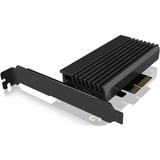 ICY BOX Adaptateur IB-PCI214M2-HSL Noir