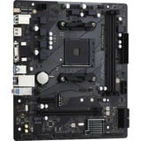 ASRock A520M-HVS AMD A520 Emplacement AM4 micro ATX carte mère socket AM4 AMD, Emplacement AM4, AMD Ryzen™ 3 de 3e génération, AMD Ryzen 5 de 3e génération, AMD Ryzen™ 7 de 3e..., DDR4-SDRAM, 64 Go, DIMM