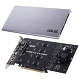 ASUS HYPER M.2 X16 CARD V2 carte et adaptateur d'interfaces Interne, Contrôleur PCIe, M.2, PCIe 3.0, 128 Gbit/s, 202 mm, 13 mm