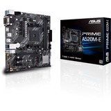 ASUS PRIME A520M-E, Socket AM4 carte mère RAID, Gb-LAN, Sound, µATX