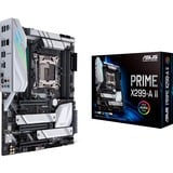 ASUS PRIME X299-A II carte mère socket 2066 Intel, LGA 2066 (Socket R4), Intel® Core™ X-series, LGA 2066, DDR4-SDRAM, 256 Go
