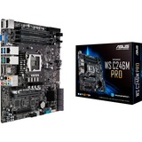 ASUS WS C246M PRO/SE Intel C246 LGA 1151 (Emplacement H4), Carte mère Intel, LGA 1151 (Emplacement H4), Intel® Celeron®, Intel® Core™ i3, Intel Core i5, Intel Core i7, Intel® Pentium®, Intel® Xeon®, DDR4-SDRAM, 128 Go, DIMM