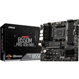 MSI B550M PRO-VDH WIFI, socket AM4, Carte mère Noir, RAID, Gb-LAN, Sound, ATX