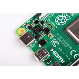 Raspberry Pi Foundation 4 Model B carte de développement 1,5 MHz BCM2711 carte mère 1,5 MHz, BCM2711, 3200 MHz, 2048 Mo, LPDDR4, MicroSD (TransFlash)