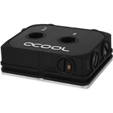 Alphacool 12936 pièce et accessoire pour systèmes de refroidissement d'ordinateurs Bloc d'eau, Refroidisseur CPU Noir, Bloc d'eau, Nylon, Noir, LGA 2011 (Socket R), LGA 2011-v3 (Socket R), LGA 2066, LGA 3647 (Socket P), Socket SP3, Socket TR4, 63,8 mm, 79 mm