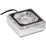 Alphacool 12949 pièce et accessoire pour systèmes de refroidissement d'ordinateurs Bloc d'eau, Refroidisseur CPU Transparent/chrome, Bloc d'eau, Acrylique, Cuivre, Noir, Gris, LGA 1150 (Emplacement H3), LGA 1151 (Emplacement H4), LGA 1155 (Socket H2), LGA 1156 (Socket H),..., 70 mm, 70 mm