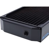 Alphacool 14170 pièce et accessoire pour systèmes de refroidissement d'ordinateurs Radiateur Noir, Radiateur, Acier, Noir, 144 mm, 468 mm, 46 mm