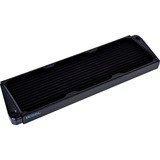 Alphacool 14243 pièce et accessoire pour systèmes de refroidissement d'ordinateurs Radiateur Noir, Radiateur, Laiton, Acier, Noir, 144 mm, 477 mm, 30 mm