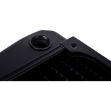 Alphacool 14243 pièce et accessoire pour systèmes de refroidissement d'ordinateurs Radiateur Noir, Radiateur, Laiton, Acier, Noir, 144 mm, 477 mm, 30 mm