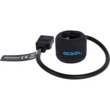 Alphacool 15325 pièce et accessoire pour systèmes de refroidissement d'ordinateurs Tube, Bande LED Noir, Tube, Plastique, Noir, Mâle, HardTubes, 10 mm