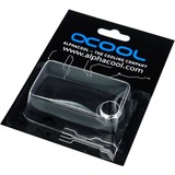 Alphacool 17035 pièce et accessoire pour systèmes de refroidissement d'ordinateurs Raccord, Pièce de rechange Chrome, Raccord, Laiton, Chrome, 1/4", 4 mm, 1,8 cm