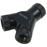 Alphacool 17066 pièce et accessoire pour systèmes de refroidissement d'ordinateurs Raccords, Connecteur Noir, Raccords, Laiton, Noir, 1,8 cm