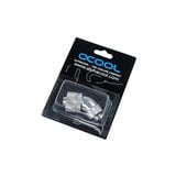 Alphacool 17083 pièce et accessoire pour systèmes de refroidissement d'ordinateurs, Connexion Chrome, Laiton, Nickel, Argent, 20 mm, 36 mm, 40 mm, 74 g