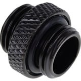 Alphacool 17399 pièce et accessoire pour systèmes de refroidissement d'ordinateurs Raccord, Connecteur Noir, Raccord, Laiton, Noir, 1/4", 15 mm, 1,8 cm