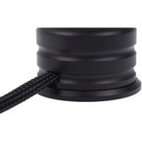 Alphacool 17434 Compartiment pour ordinateur Universel Bouton poussoir, Interrupteur Noir, Universel, Bouton poussoir, Aluminium, Noir, Rouge, LED