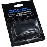 Alphacool 64207 pièce et accessoire pour systèmes de refroidissement d'ordinateurs, Connexions Noir, Laiton, Noir, 1/4", Femelle, 21 mm, 21 mm