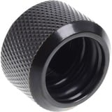 Alphacool 8748643 Pièces et accessoires pour systèmes de refroidissement d'ordinateurs, Jeu de vis Noir, Laiton, Noir, 1/4", Mâle/Femelle, 18 mm, 2,1 cm