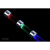 Alphacool Aurora HardTube, Bande LED Chrome, Noir, 13 mm, 300 mm