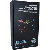 Alphacool Eisbaer Aurora 360 CPU Processeur Refroidisseur de liquide tout-en-un 12 cm Noir 1 pièce(s), Watercooling Noir, Refroidisseur de liquide tout-en-un, 12 cm, 104,49 m³/h, Noir