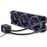 Alphacool Eisbaer Aurora 420 Processeur Refroidisseur de liquide tout-en-un 12 cm Noir 1 pièce(s), Watercooling Noir, Refroidisseur de liquide tout-en-un, 12 cm, 71 m³/h, Noir