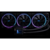 Alphacool Eisbaer Aurora 420 Processeur Refroidisseur de liquide tout-en-un 12 cm Noir 1 pièce(s), Watercooling Noir, Refroidisseur de liquide tout-en-un, 12 cm, 71 m³/h, Noir