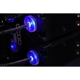 Alphacool Eisfach - Single Laing D5, Réservoir/Pompe Noir, Verre acrylique, Aluminium, Nylon, Polyoxyméthyléne (POM), Noir, 148 mm, 132 mm, 84,5 mm, 1 pièce(s)