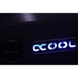 Alphacool Eisfach - Single Laing D5, Réservoir/Pompe Noir, Verre acrylique, Aluminium, Nylon, Polyoxyméthyléne (POM), Noir, 148 mm, 132 mm, 84,5 mm, 1 pièce(s)