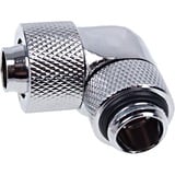 Alphacool Eiszapfen 13/10mm Compression fitting 90°, Connecteur Chrome, Pivotable