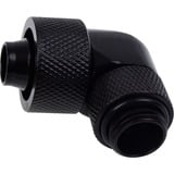 Alphacool Eiszapfen 16/10mm Compression fitting 90°, Connecteur Noir, Pivotable