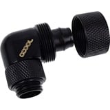 Alphacool Eiszapfen 16/10mm Compression fitting 90°, Connecteur Noir, Pivotable