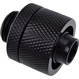Alphacool Eiszapfen 16/10mm Compression fitting, Connecteur Noir, Laiton, Noir, 22 mm, 22 mm, 27 mm, 100 g
