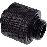 Alphacool Eiszapfen 16/10mm Compression fitting, Connexion Noir, Laiton, Noir, 22 mm, 22 mm, 27 mm, 100 g