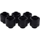 Alphacool Eiszapfen 16/10mm, Connecteur Noir, Noir, Mâle, 22 mm, 27 mm, 22 mm, 100 g