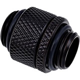 Alphacool Eiszapfen Double téton, Connexions Noir, Laiton, Noir, 18 mm, 18 mm, 22 mm, 10 g