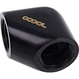 Alphacool Eiszapfen L-connecteur Noir, Noir, 1/4", 90°, Femelle, 25 mm, 18 mm