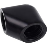 Alphacool Eiszapfen L-connecteur Noir, Noir, 1/4", 90°, Femelle, 25 mm, 18 mm