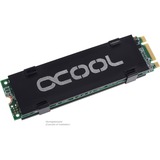 Alphacool HDX - M.2 SSD M01 Carte SIM Dissipateur thermique/Radiateur Noir Noir, Dissipateur thermique/Radiateur, Noir