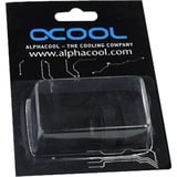 Alphacool HF 13/10 Pièce de Couplage 1/4", Connecteur Noir, Raccord, Laiton, Noir, 1/4", 20 mm, 23 mm