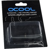 Alphacool HF 13/10 Pièce de Couplage 1/4", Connexion Noir, Raccord, Laiton, Noir, 1/4", 20 mm, 23 mm