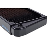 Alphacool NexXxoS ST30 Radiateur Noir, Radiateur, Laiton, Cuivre, Acier, Noir, 12 cm, 124 mm, 413 mm